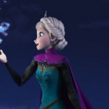Frozen: la candida Elsa in una scena