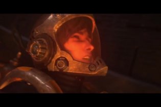 Clip 'Tra le fiamme' - Capitan Harlock
