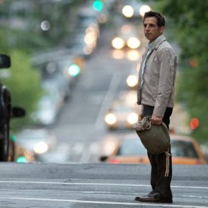 I sogni segreti di Walter Mitty: Ben Stiller in una suggestiva scena del film