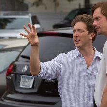 Disconnect: Alexander Skarsgård sul set con il regista Henry Alex Rubin