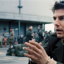 Edge of Tomorrow - Senza domani: Tom Cruise in una scena del film fantascientifico