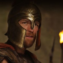 Hercules: La leggenda ha inizio, il protagonista Kellan Lutz in un bel primo piano tratto dal film