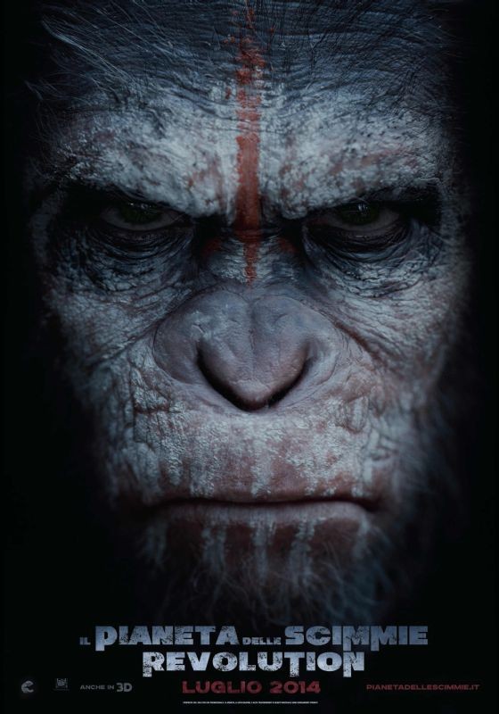 Il Pianeta Delle Scimmie Revolution Il Teaser Poster Italiano 294879