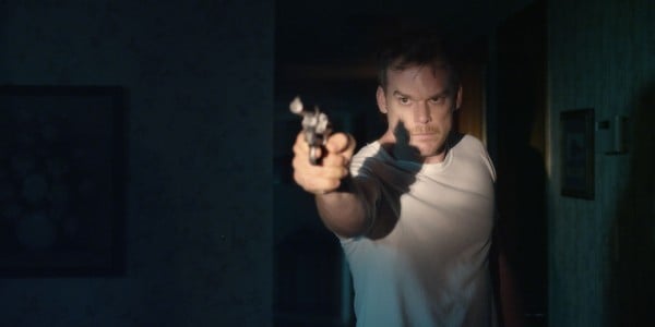 Cold in July: Michael C. Hall con la pistola in pugno