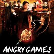 Angry Games - La ragazza con l'uccello di fuoco: la locandina italiana del film