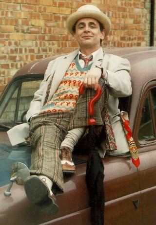 Doctor Who: una foto del settimo Dottore Sylvester McCoy