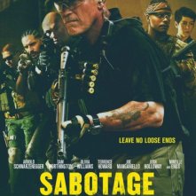 Sabotage: la locandina del film