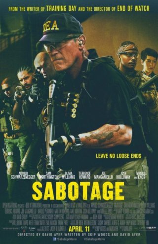 Sabotage: la locandina del film