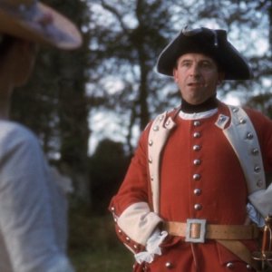 Barry Lyndon: Leonard Rossiter con Gay Hamilton in una scena del film