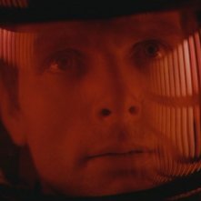 Keir Dullea in una scena di 2001: Odissea nello spazio (1968)