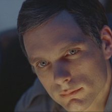 Keir Dullea in una sequenza di 2001: Odissea nello spazio (1968)