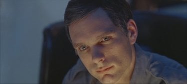 Keir Dullea in una sequenza di 2001: Odissea nello spazio (1968)