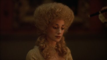 Marisa Berenson in una scena di Barry Lyndon (1975)