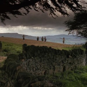 Una delle scene iniziali di Barry Lyndon di Stanley Kubrick