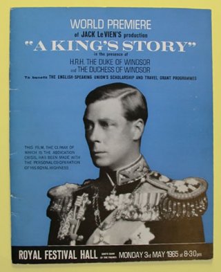 A King's Story: la locandina del film