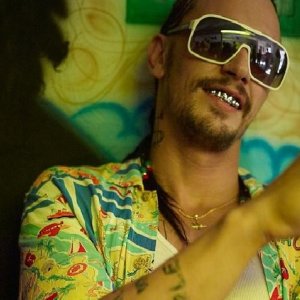 James Franco in una scena di Spring Breakers