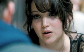 Jennifer Lawrence in una scena di The Silver Linings Playbook