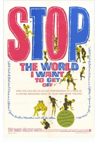 Stop the World: I Want to Get Off: la locandina del film