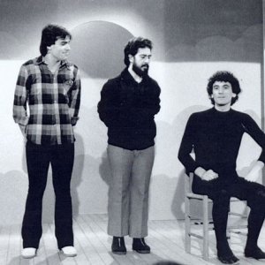 Massimo Troisi, Lello Arena ed Enzo De Caro ai tempi de 'La Smorfia'