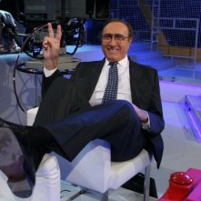 Una posa ironica per Pippo Baudo