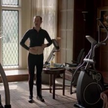 Sherlock: Mark Gatiss in un'immagine dell'episodio The Sign of Three