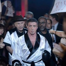Il Grande Match: Alan Arkin accompagna Sylvester Stallone sul ring in una scena