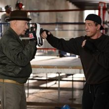 Il Grande Match: Alan Arkin e Sylvester Stallone in una scena