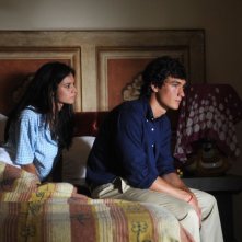 Sapore di te: Katy Saunders con Eugenio Franceschini in una scena del film