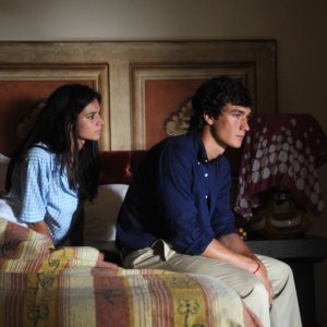 Sapore di te: Katy Saunders con Eugenio Franceschini in una scena del film