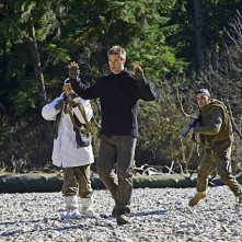 Intelligence: Josh Holloway in una scena del pilot della serie