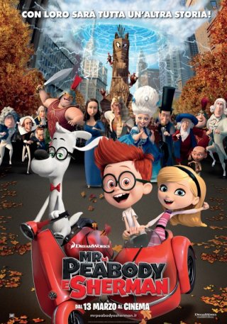 Mr. Peabody & Sherman: la locandina italiana