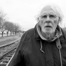 Nebraska: il protagonista Bruce Dern in una scena del film