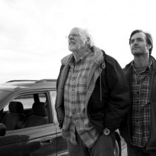Nebraska: Will Forte e Bruce Dern in un momento del film