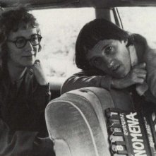 Dario Argento e Daria Nicolodi sul set di Phenomena