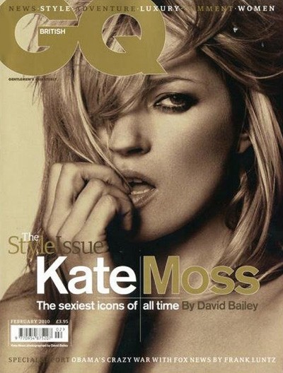Kate Moss Su Gq In Cover 296518