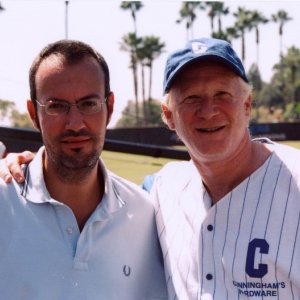 Happy Days: il presidente del fan club, Giuseppe Ganelli, con Don Most alla reunion dei 30 anni