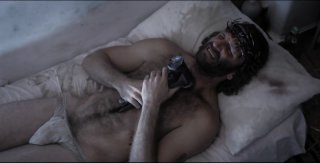 Red Krokodil: Brock Madson in una blasfema scena del film