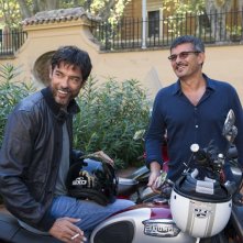 Tutta colpa di Freud: il regista Paolo Genovese sul set con Alessandro Gassman