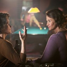 Hannah Arendt: Barbara Sukowa in una scena del film con Janet McTeer