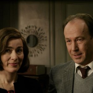 Hannah Arendt: Sascha Ley e Ulrich Noethen una scena del film