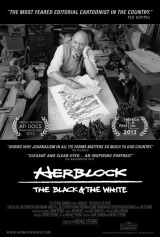 Herblock: The Black & the White: la locandina del film