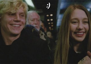 American Horror Story, stagione 3 - Taissa Farmiga con Evan Peters nell'episodio Protect the Coven
