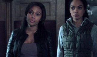 Lyndie Greenwood e Nicole Beharie in Vessel, 11esimo episodio di Sleepy Hollow