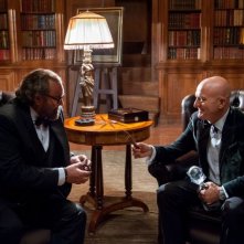 La gente che sta bene: Claudio Bisio con Diego Abatantuono in una scena del film