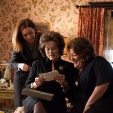 Meryl Streep in una scena de I segreti di Osage County con Margo Martindale e Julianne Nicholson