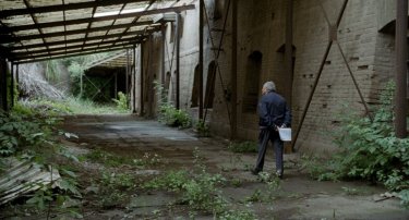 L'ultimo degli ingiusti: il regista Claude Lanzmann in una scena tratta dal documentario