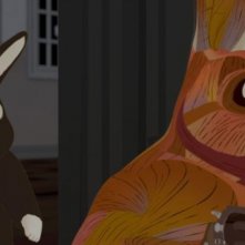 La scuola pià pazza del mondo: i conigli mafiosi Tutto Pepe e Pistola in una scena del film