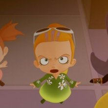 La scuola pià pazza del mondo: il super trio in una scena del film d'animazione
