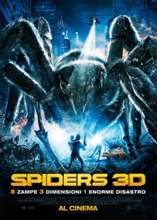 Spiders 3D: la locandina italiana