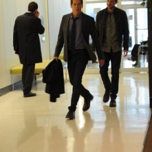 The Following: Kevin Bacon, Shawn Ashmore in una scena dell'episodio Resurrection